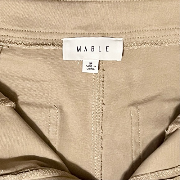MABLE Nora Crop Wide Leg High-rise Pant Size M New without tag - Picture 6 of 9